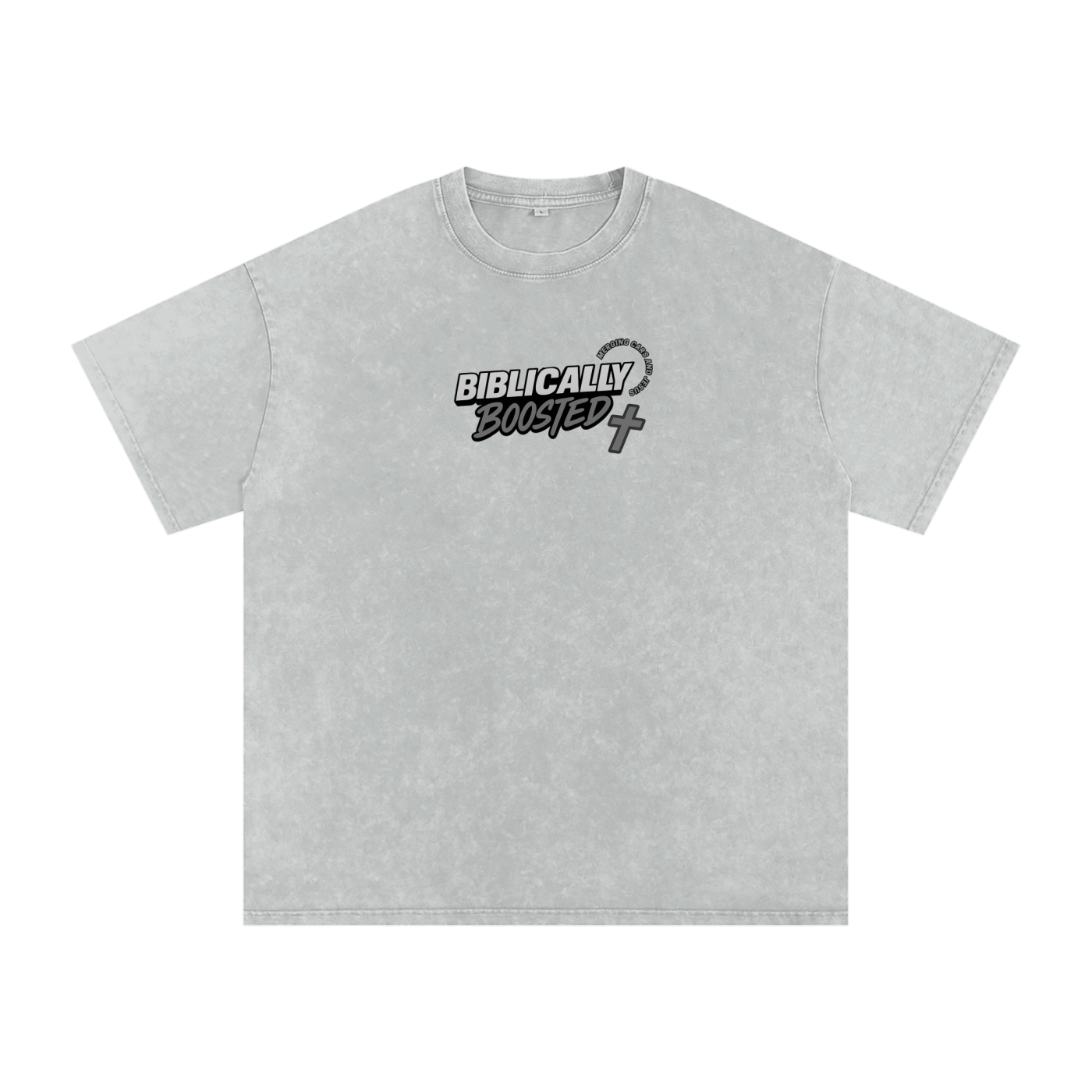 Biblically Boosted Terminator Snow Washed T-shirt