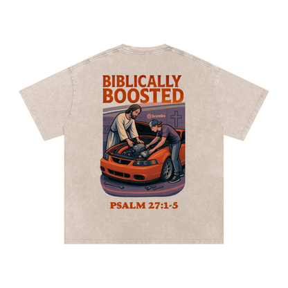 Biblically Boosted Terminator Snow Washed T-shirt