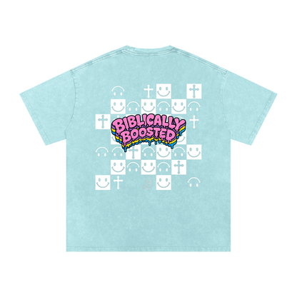 Biblically Boosted Checker T-Shirt