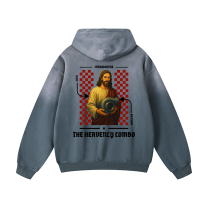 Biblically Boosted Heavenly Combo Sun Fade Hoodie