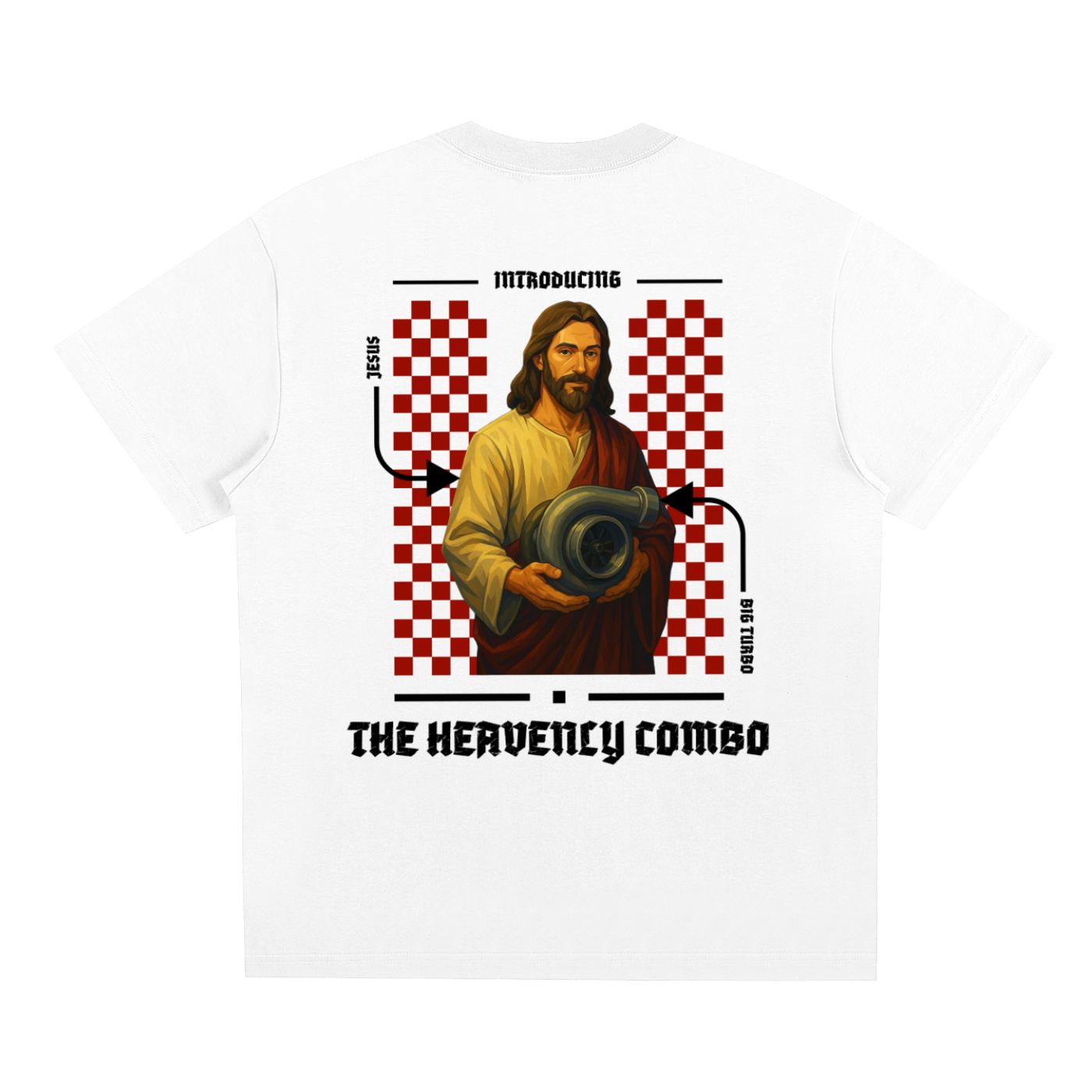 Biblically Boosted Heavenly Combo Sorona Cooling T-shirt