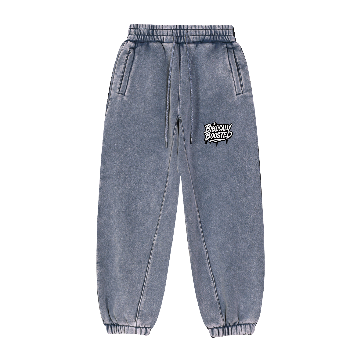 Biblically Boosted Washed Sweatpants