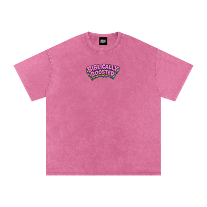 Biblically Boosted Checker T-Shirt