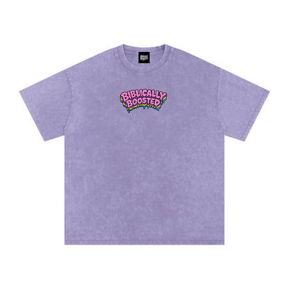 Biblically Boosted Checker T-Shirt