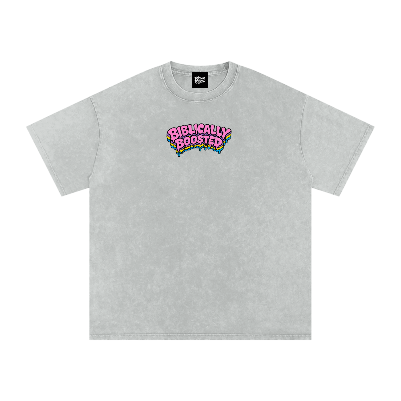 Biblically Boosted Checker T-Shirt
