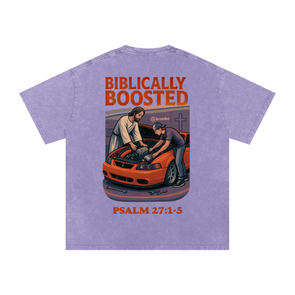 Biblically Boosted Terminator Snow Washed T-shirt