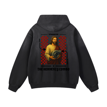 Biblically Boosted Heavenly Combo Sun Fade Hoodie
