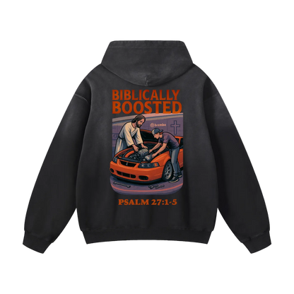 Biblically Boosted Terminator Sun Fade Hoodie