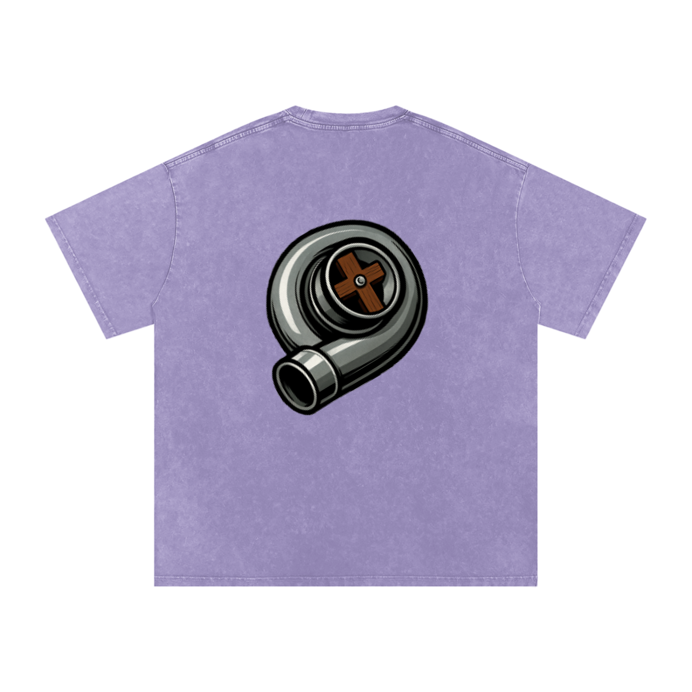 Biblically Boosted Turbo Snow Washed T-shirt