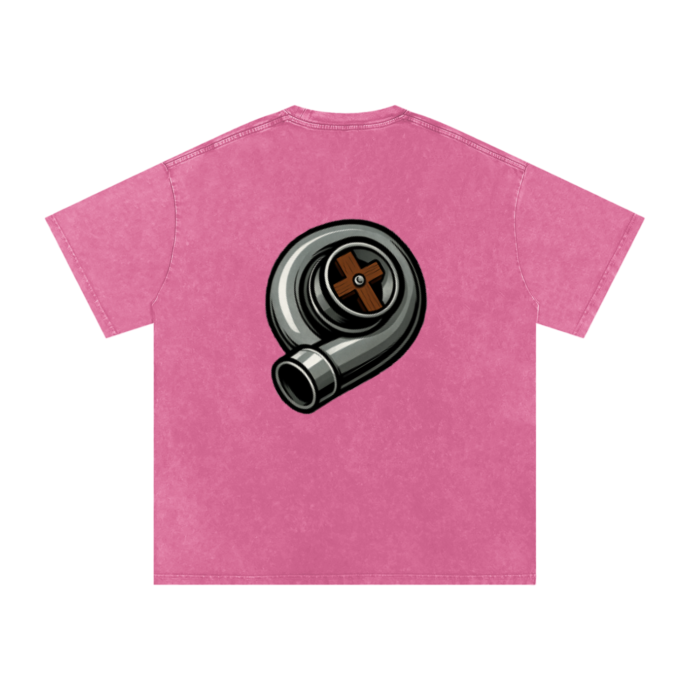 Biblically Boosted Turbo Snow Washed T-shirt