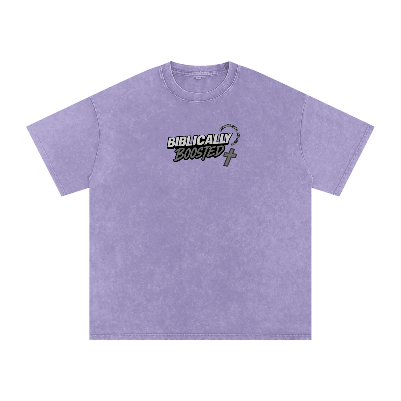 Biblically Boosted Terminator Snow Washed T-shirt