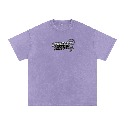 Biblically Boosted Terminator Snow Washed T-shirt