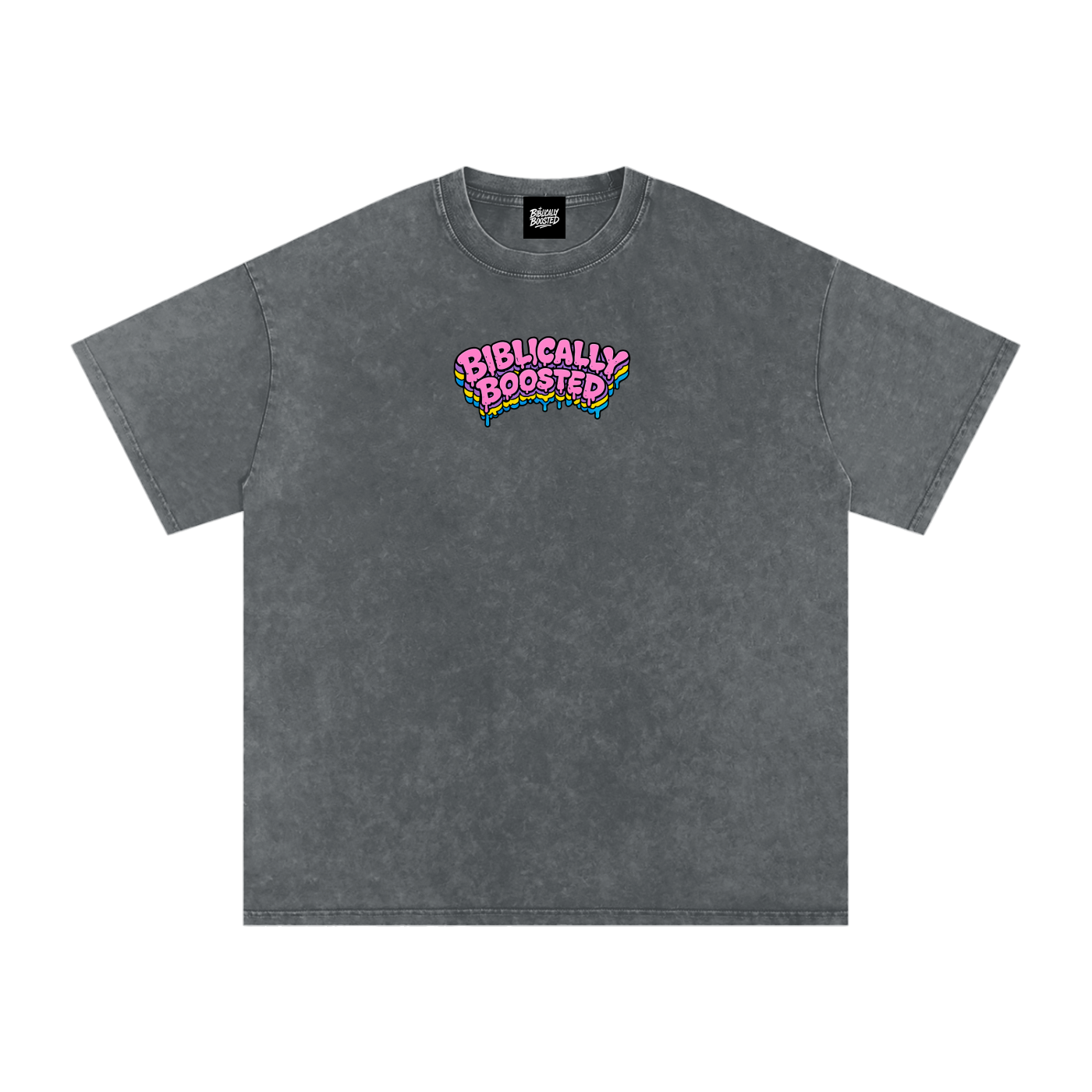 Biblically Boosted Checker T-Shirt
