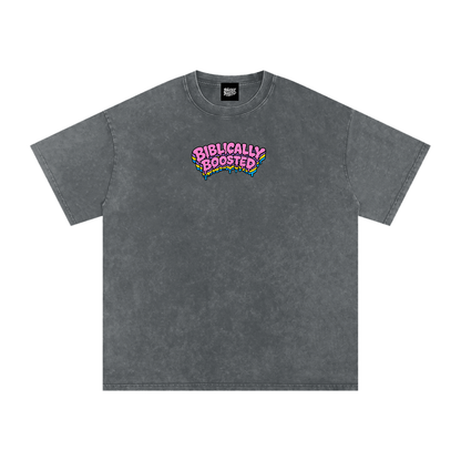 Biblically Boosted Checker T-Shirt