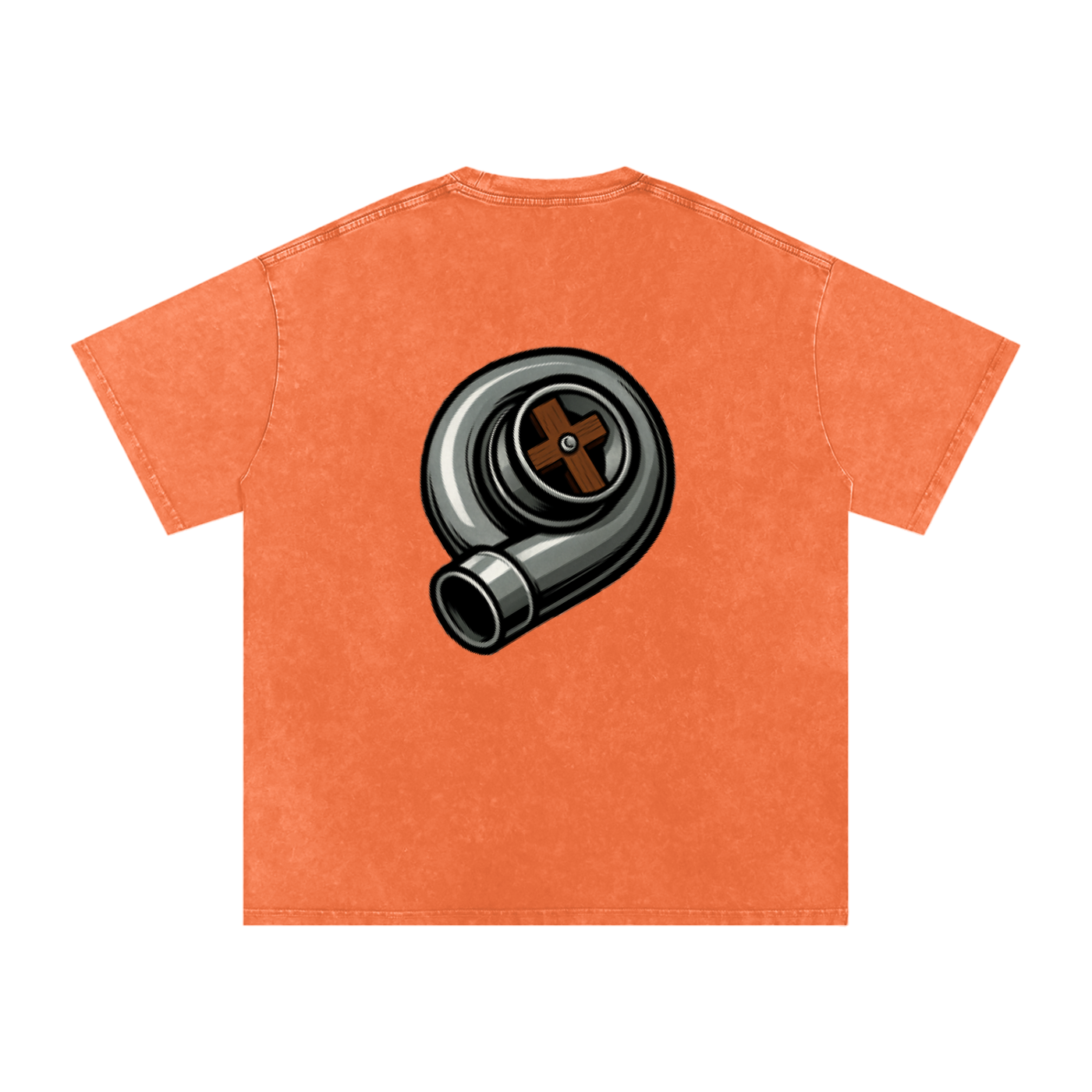 Biblically Boosted Turbo Snow Washed T-shirt