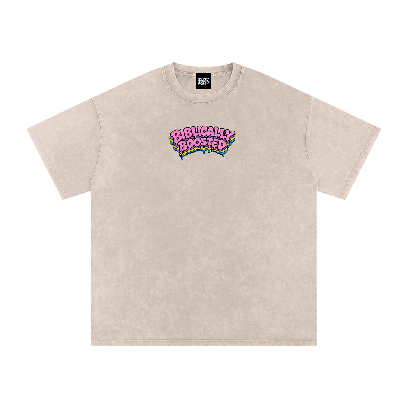 Biblically Boosted Checker T-Shirt
