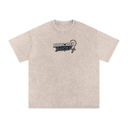 Biblically Boosted Terminator Snow Washed T-shirt