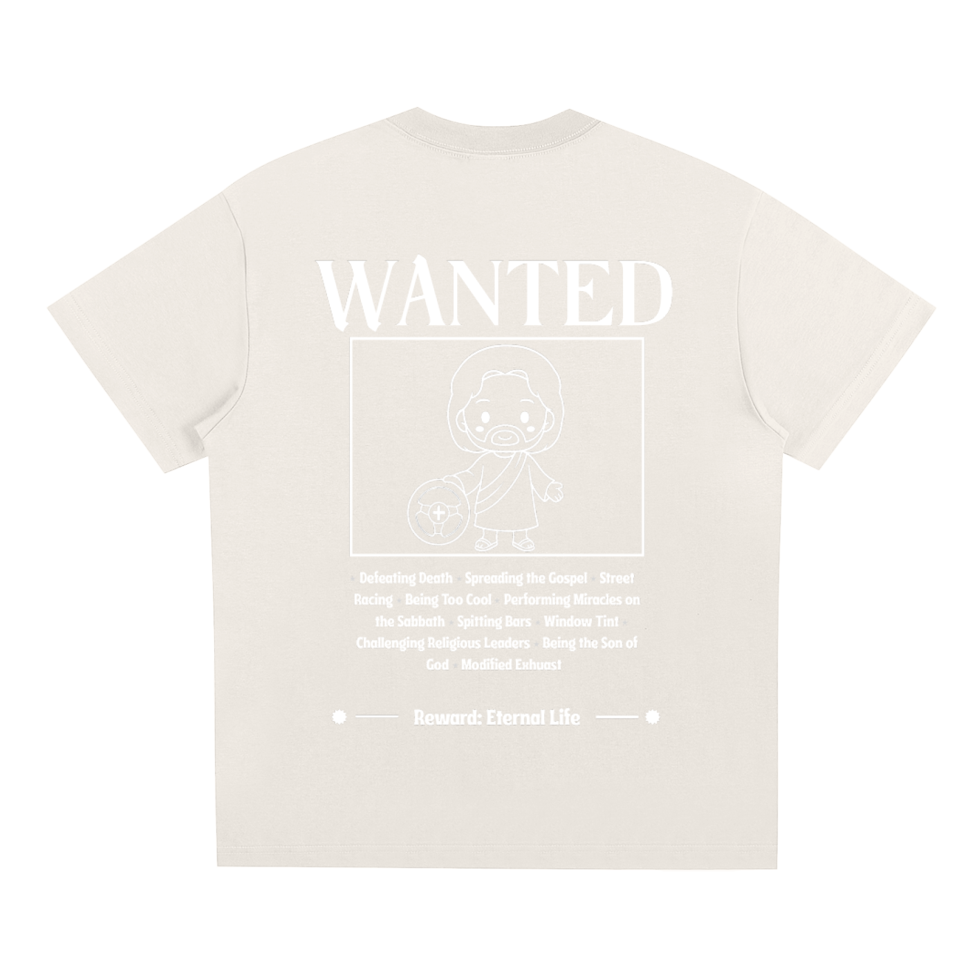 Biblically Boosted Wanted Sorona Cooling T-shirt