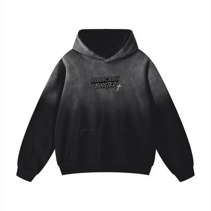 Biblically Boosted Mustang Sun Fade Hoodie